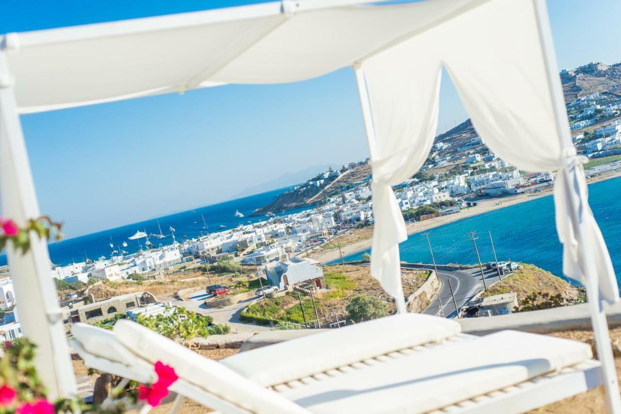 The Corfos Hills House Villa Mykonos Town Bagian luar foto