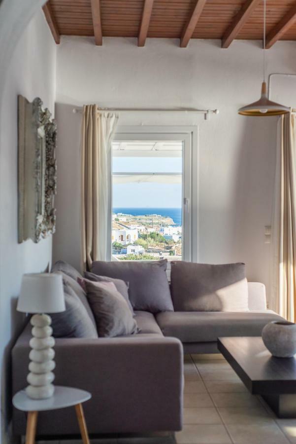 The Corfos Hills House Villa Mykonos Town Bagian luar foto