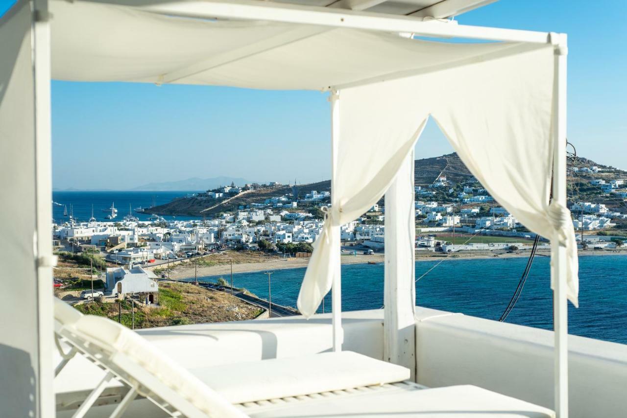 The Corfos Hills House Villa Mykonos Town Bagian luar foto